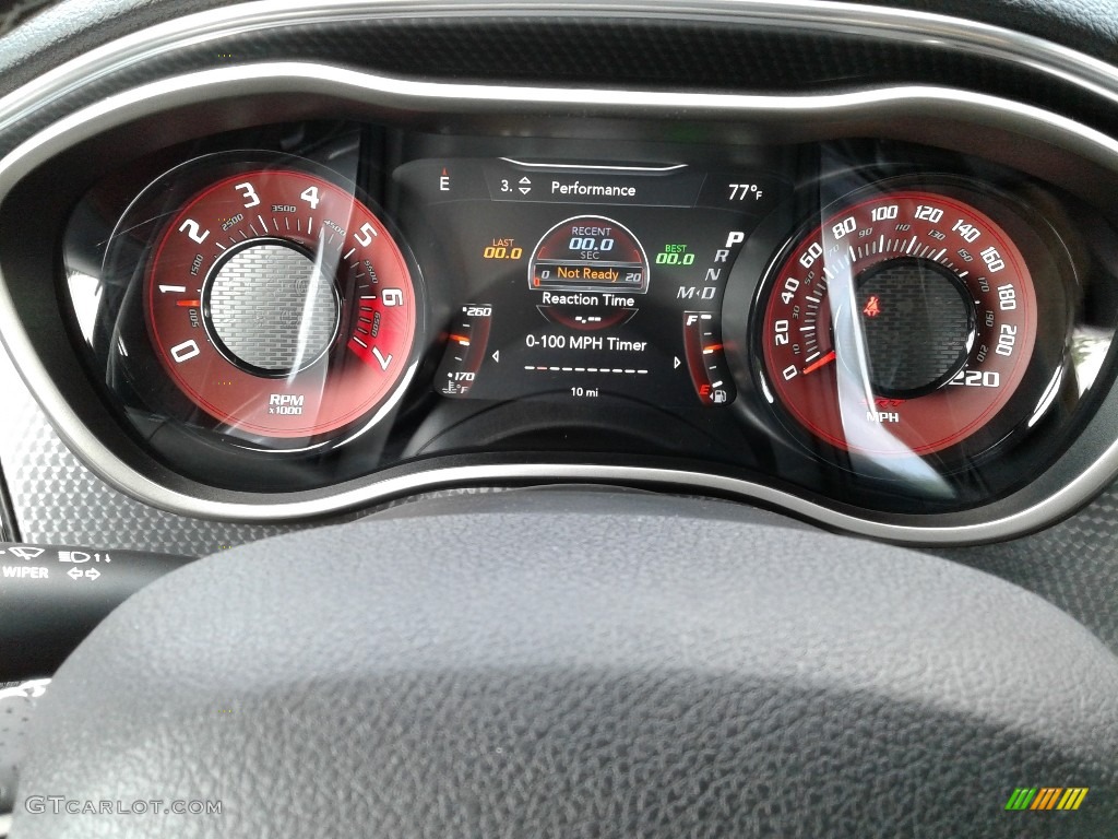 2019 Dodge Challenger SRT Hellcat Redeye Widebody Gauges Photo #133670836