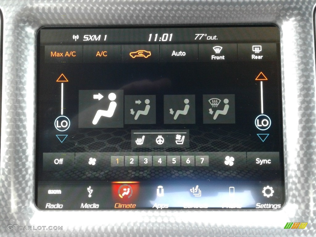 2019 Dodge Challenger SRT Hellcat Redeye Widebody Controls Photo #133670929