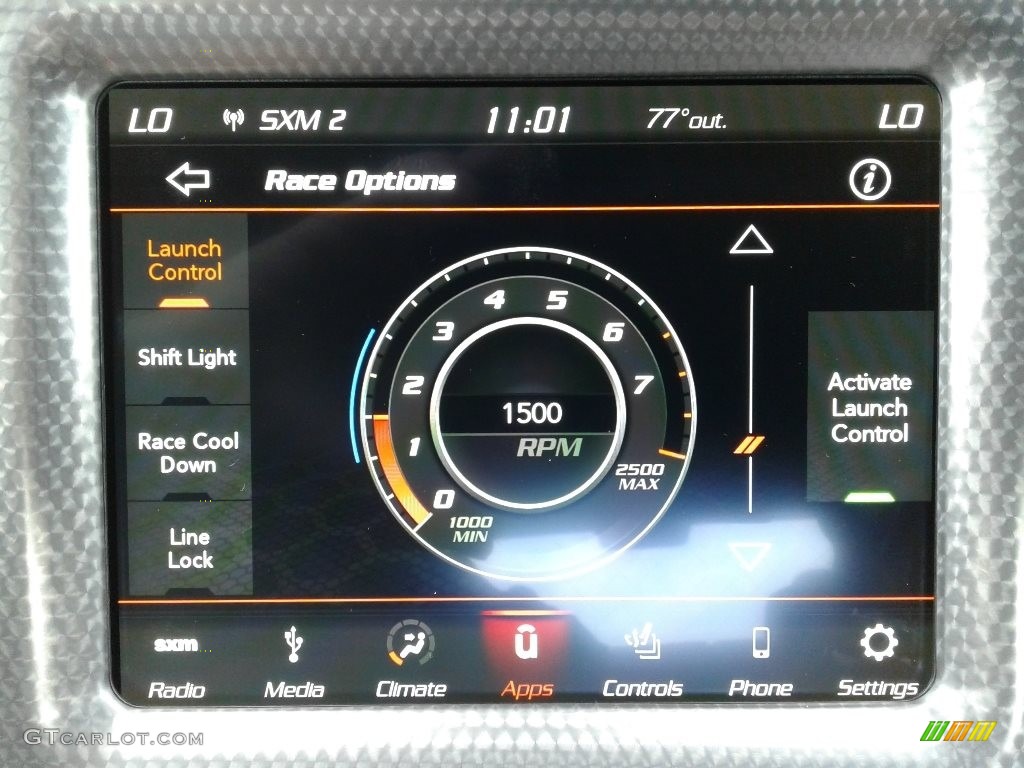 2019 Dodge Challenger SRT Hellcat Redeye Widebody Controls Photo #133671013
