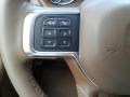 Mountain Brown/Light Frost Beige 2019 Ram 3500 Laramie Mega Cab 4x4 Steering Wheel