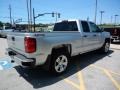 2019 Silver Ice Metallic Chevrolet Silverado LD Custom Double Cab 4x4  photo #4