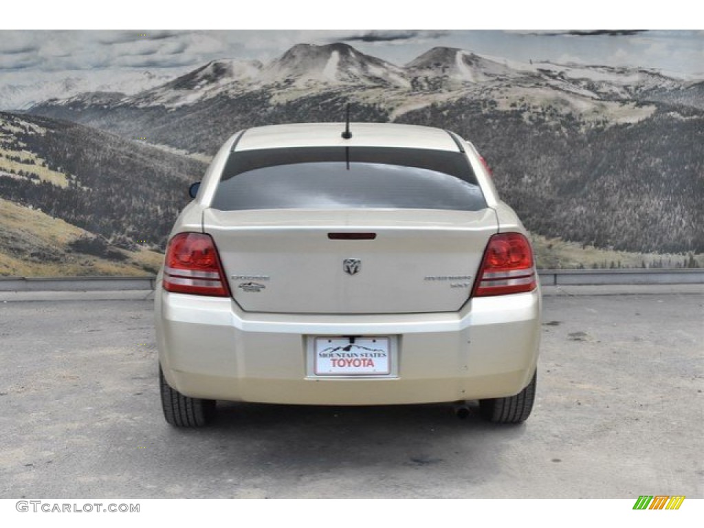 2010 Avenger SXT - White Gold / Dark Slate Gray photo #8