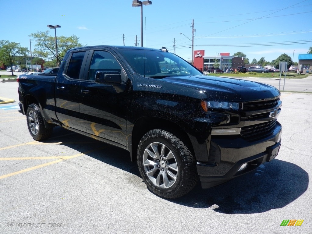 2019 Silverado 1500 RST Double Cab 4WD - Black / Jet Black photo #3