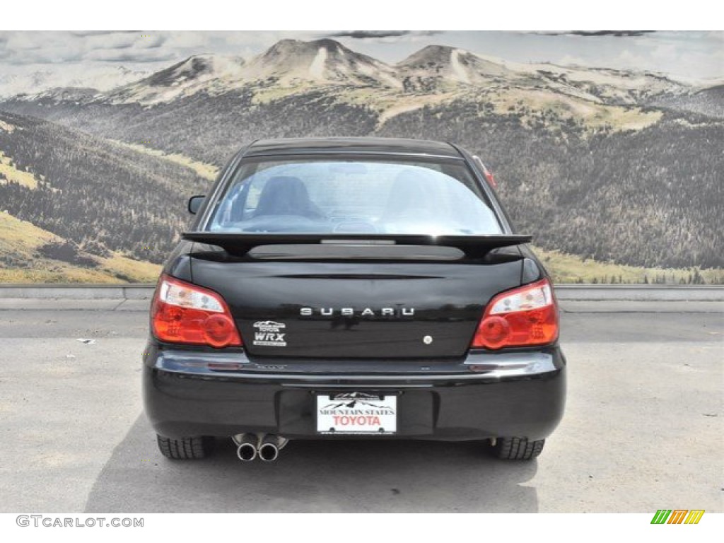 2004 Impreza WRX Sedan - Java Black Pearl / Blue Ecsaine/Black photo #8