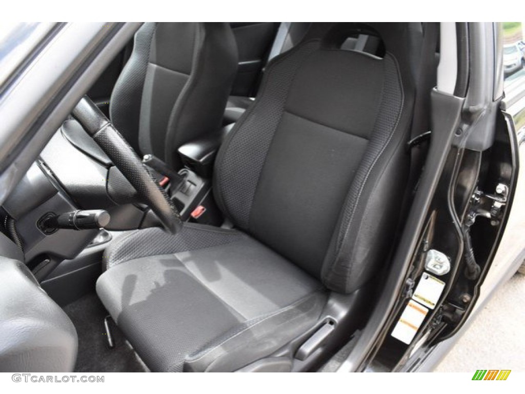 2004 Impreza WRX Sedan - Java Black Pearl / Blue Ecsaine/Black photo #12