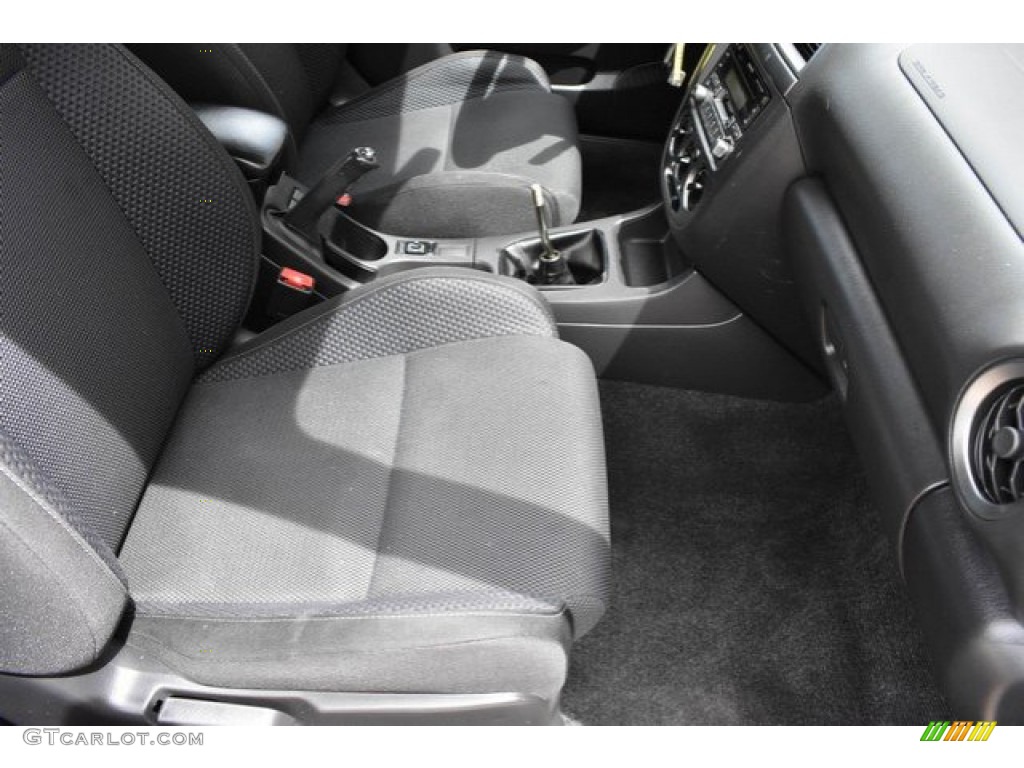 2004 Impreza WRX Sedan - Java Black Pearl / Blue Ecsaine/Black photo #17