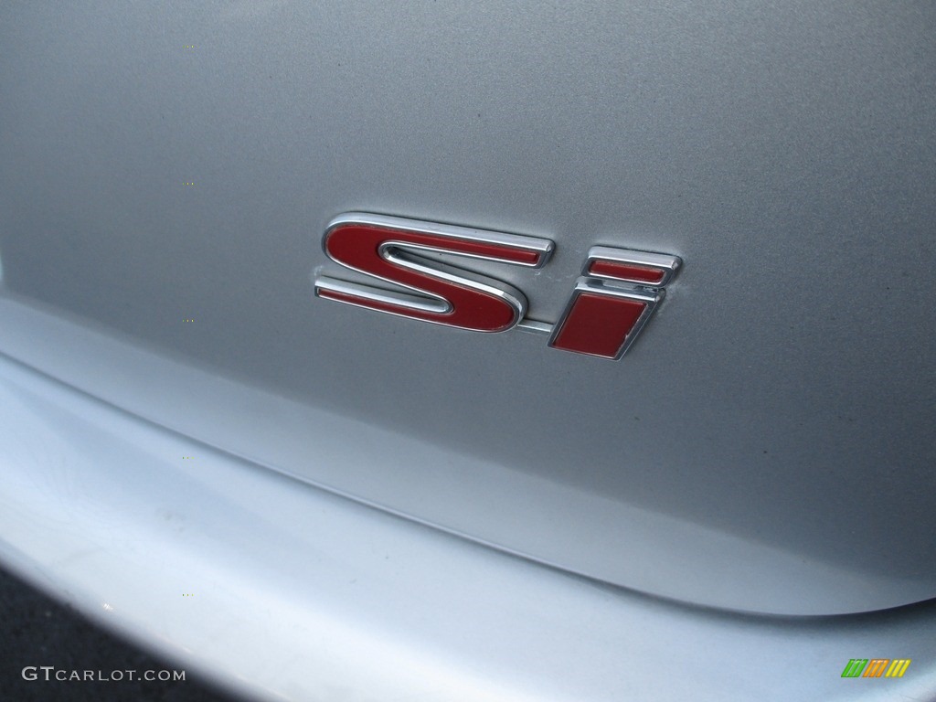 2009 Civic Si Sedan - Alabaster Silver Metallic / Black photo #6