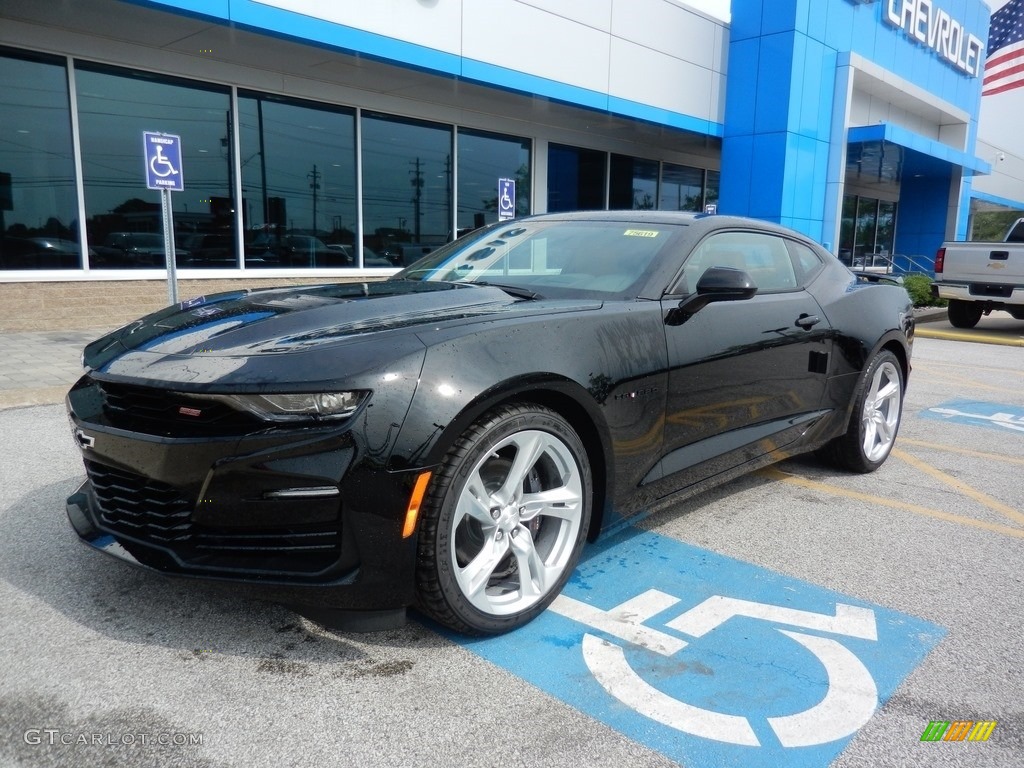 Black 2019 Chevrolet Camaro SS Coupe Exterior Photo #133677333