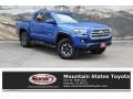 Blazing Blue Pearl 2017 Toyota Tacoma TRD Off Road Double Cab 4x4