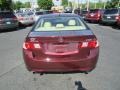 2009 Basque Red Pearl Acura TSX Sedan  photo #8