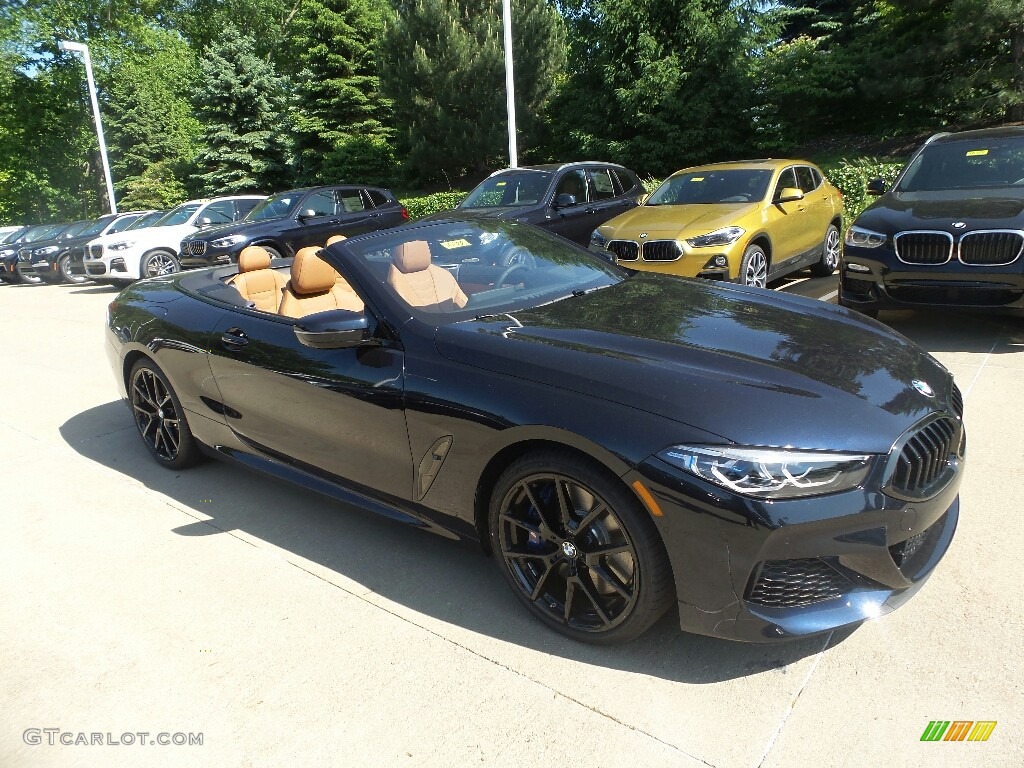 Carbon Black Metallic 2019 BMW 8 Series 850i xDrive Convertible Exterior Photo #133678876