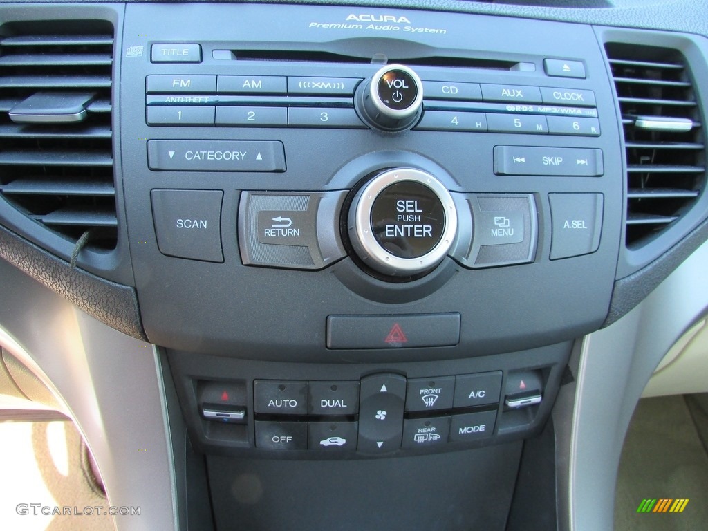 2009 TSX Sedan - Basque Red Pearl / Parchment photo #28