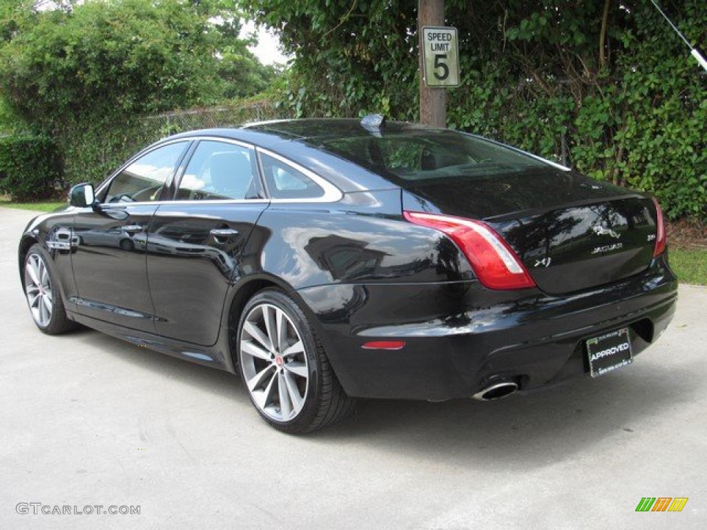 2017 XJ R-Sport - Ebony / Jet/Ivory photo #2