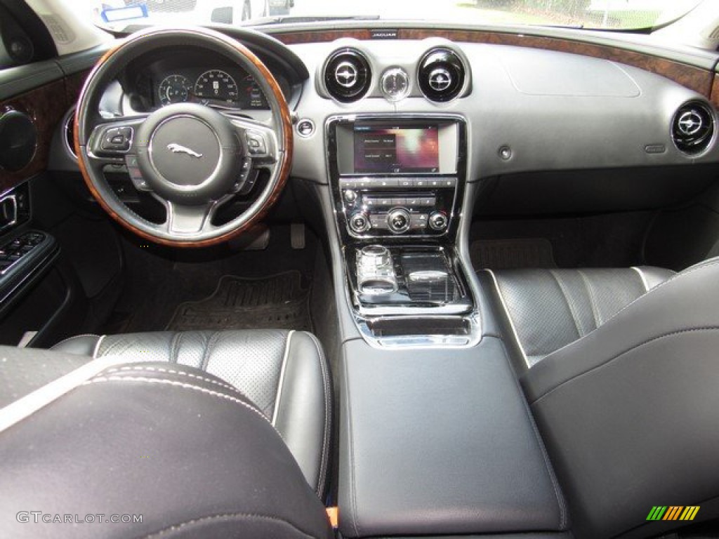 2017 XJ R-Sport - Ebony / Jet/Ivory photo #4