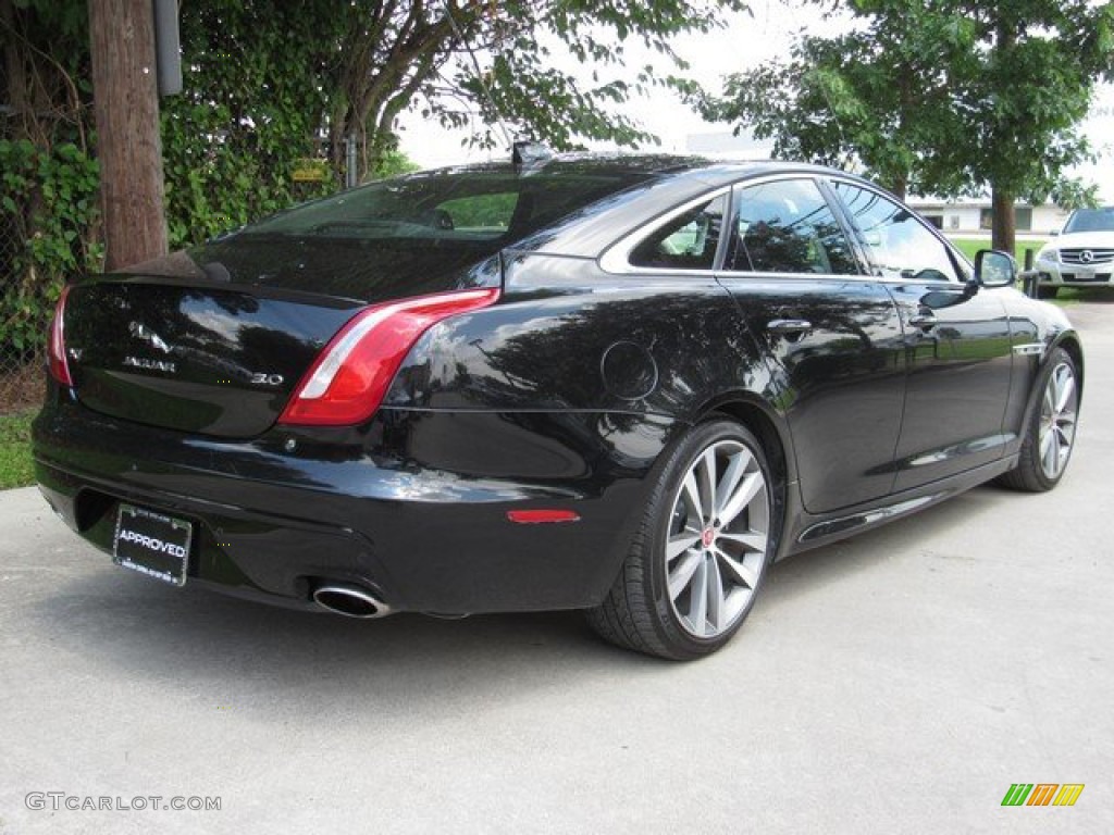 2017 XJ R-Sport - Ebony / Jet/Ivory photo #8