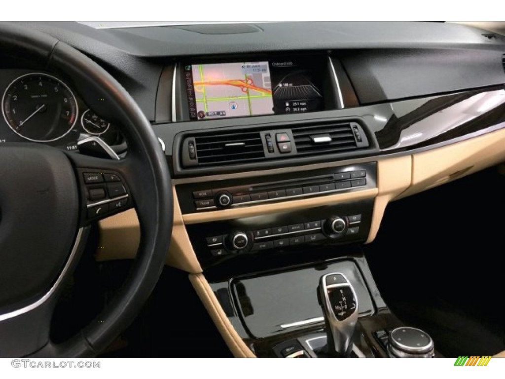 2016 5 Series 528i Sedan - Glacier Silver Metallic / Venetian Beige/Black photo #5