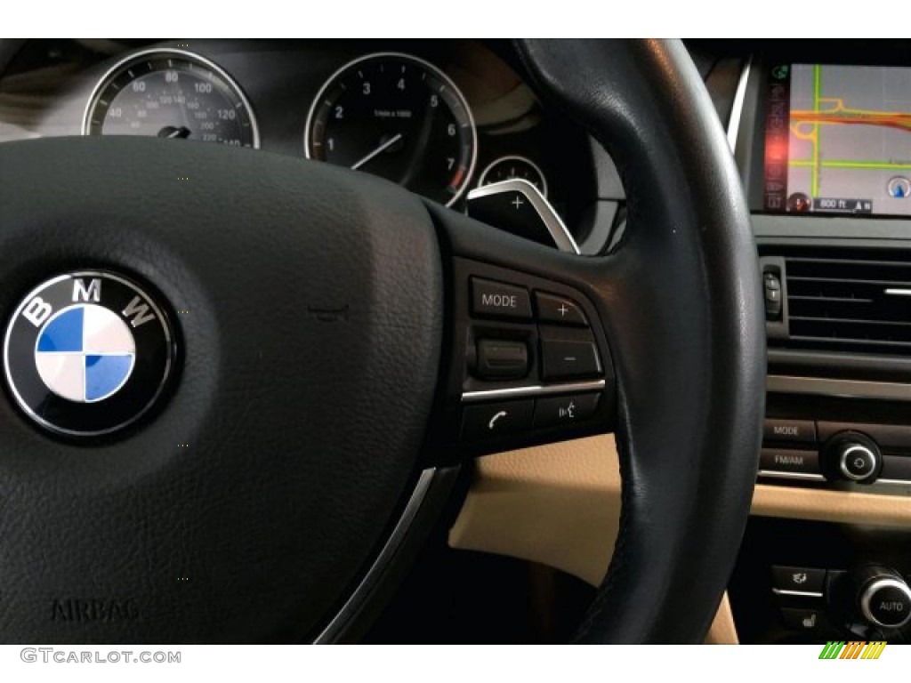 2016 5 Series 528i Sedan - Glacier Silver Metallic / Venetian Beige/Black photo #15