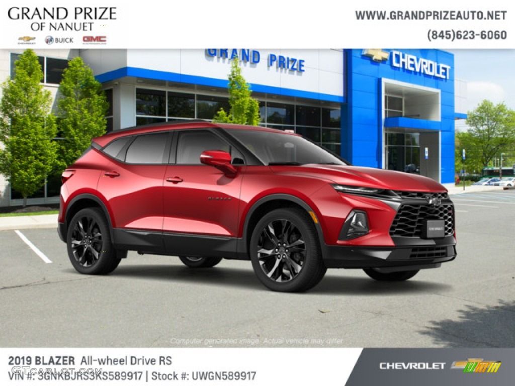 2019 Blazer RS AWD - Cajun Red Tintcoat / Jet Black photo #5