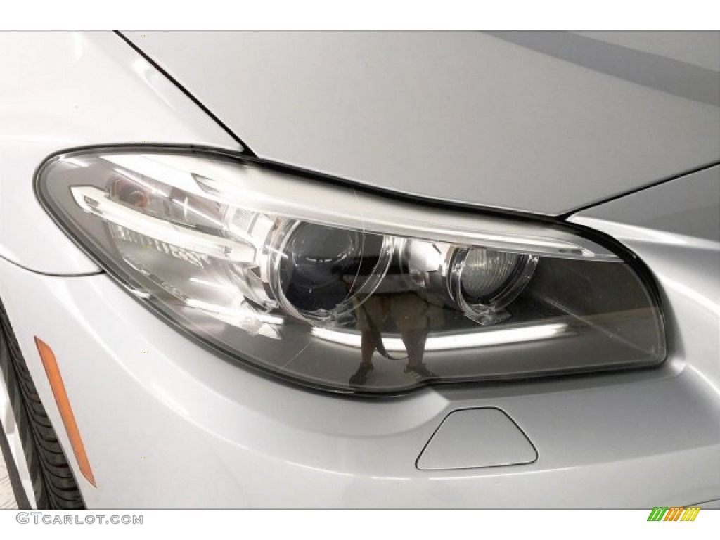2016 5 Series 528i Sedan - Glacier Silver Metallic / Venetian Beige/Black photo #28