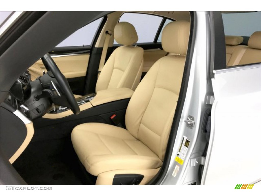 2016 5 Series 528i Sedan - Glacier Silver Metallic / Venetian Beige/Black photo #32