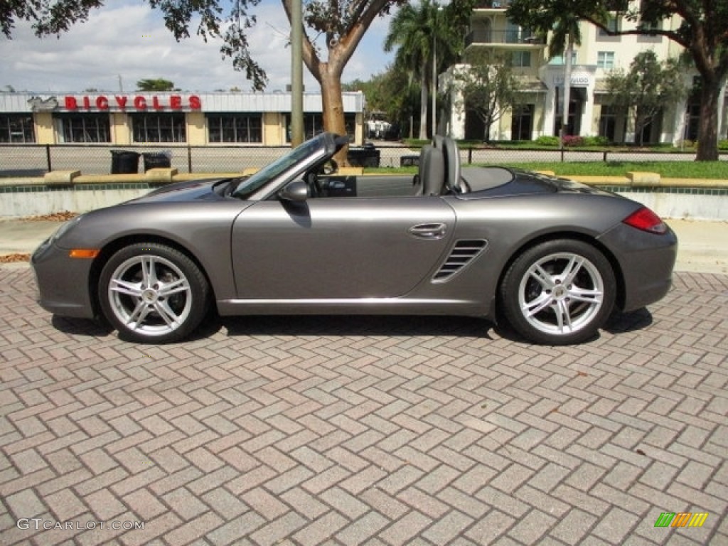 2011 Boxster  - Meteor Grey Metallic / Stone Grey photo #11