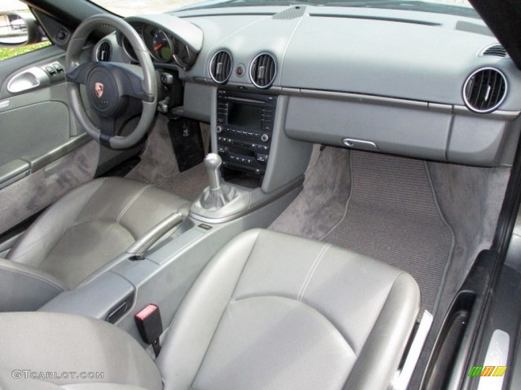2011 Boxster  - Meteor Grey Metallic / Stone Grey photo #12
