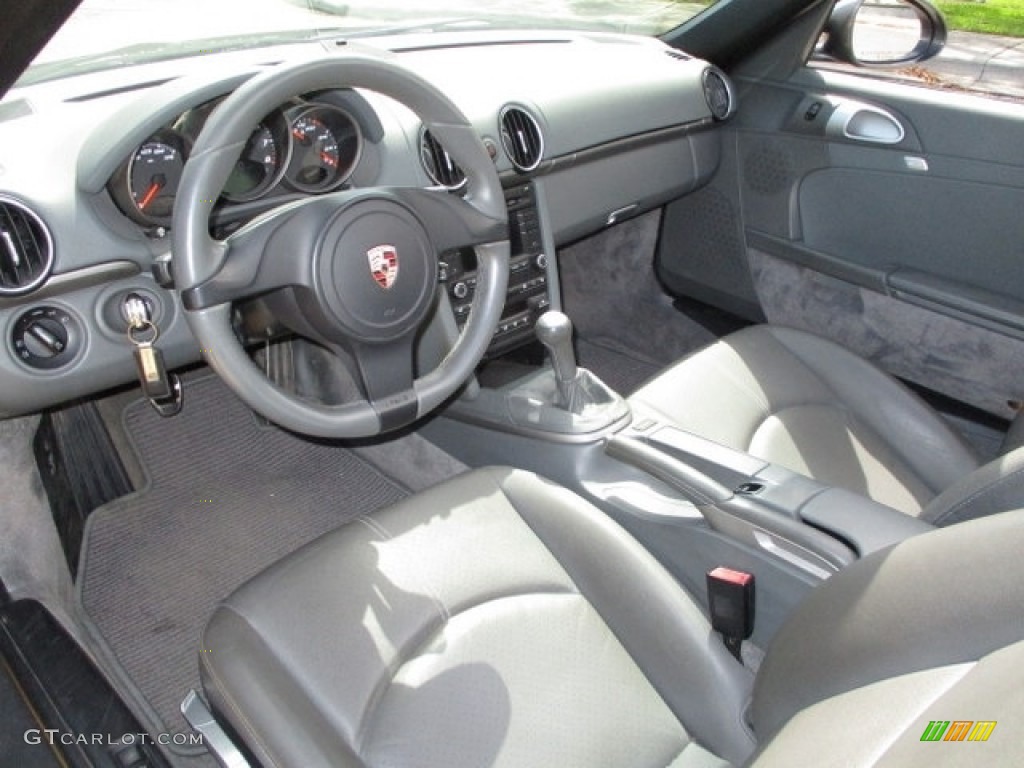 2011 Boxster  - Meteor Grey Metallic / Stone Grey photo #21