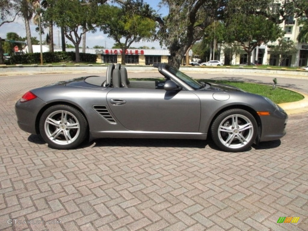2011 Boxster  - Meteor Grey Metallic / Stone Grey photo #30