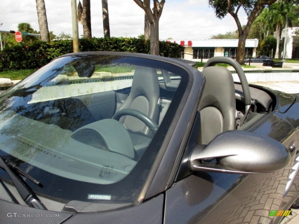 2011 Boxster  - Meteor Grey Metallic / Stone Grey photo #36