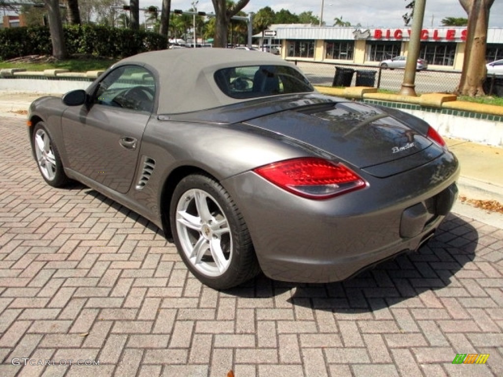 2011 Boxster  - Meteor Grey Metallic / Stone Grey photo #48