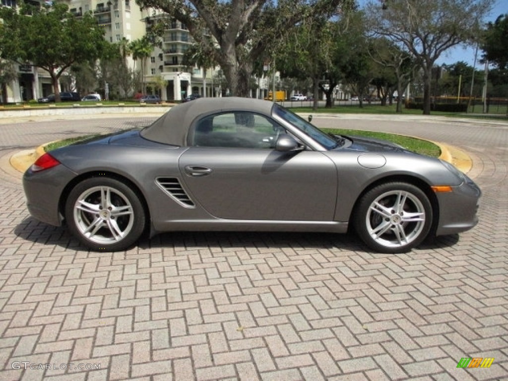 2011 Boxster  - Meteor Grey Metallic / Stone Grey photo #54