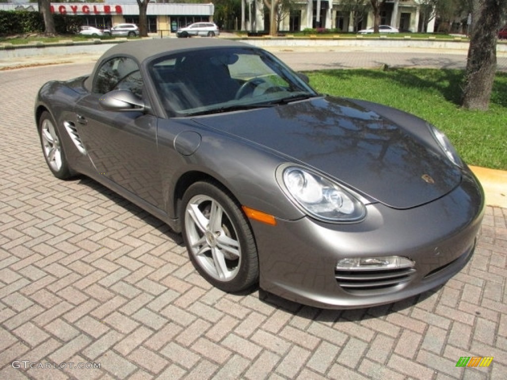 2011 Boxster  - Meteor Grey Metallic / Stone Grey photo #56