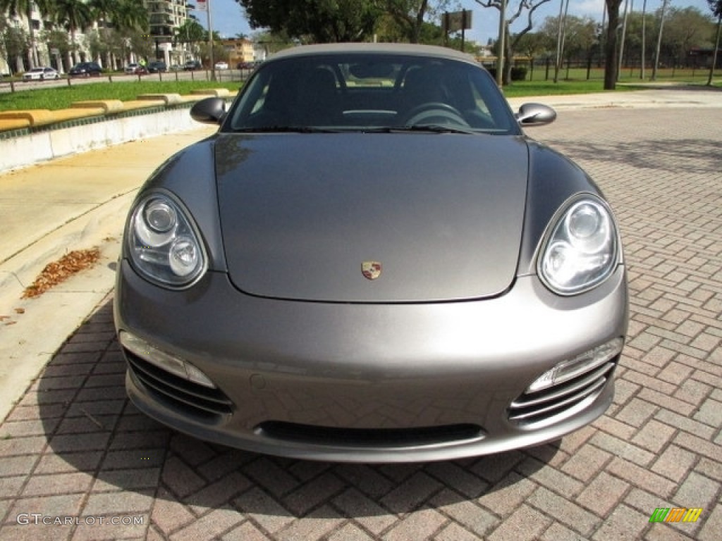 2011 Boxster  - Meteor Grey Metallic / Stone Grey photo #59