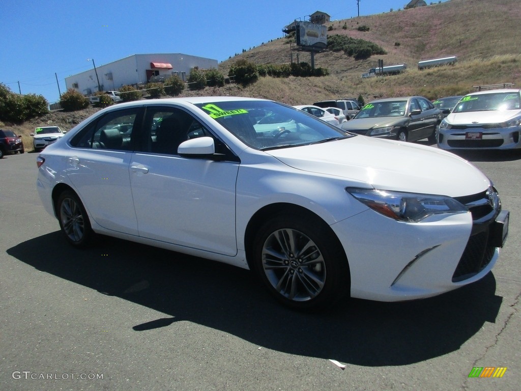 Super White Toyota Camry
