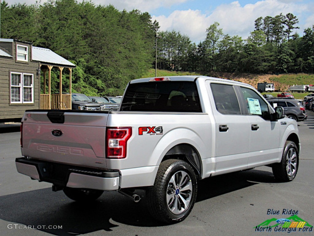 2019 F150 STX SuperCrew 4x4 - Ingot Silver / Black photo #5