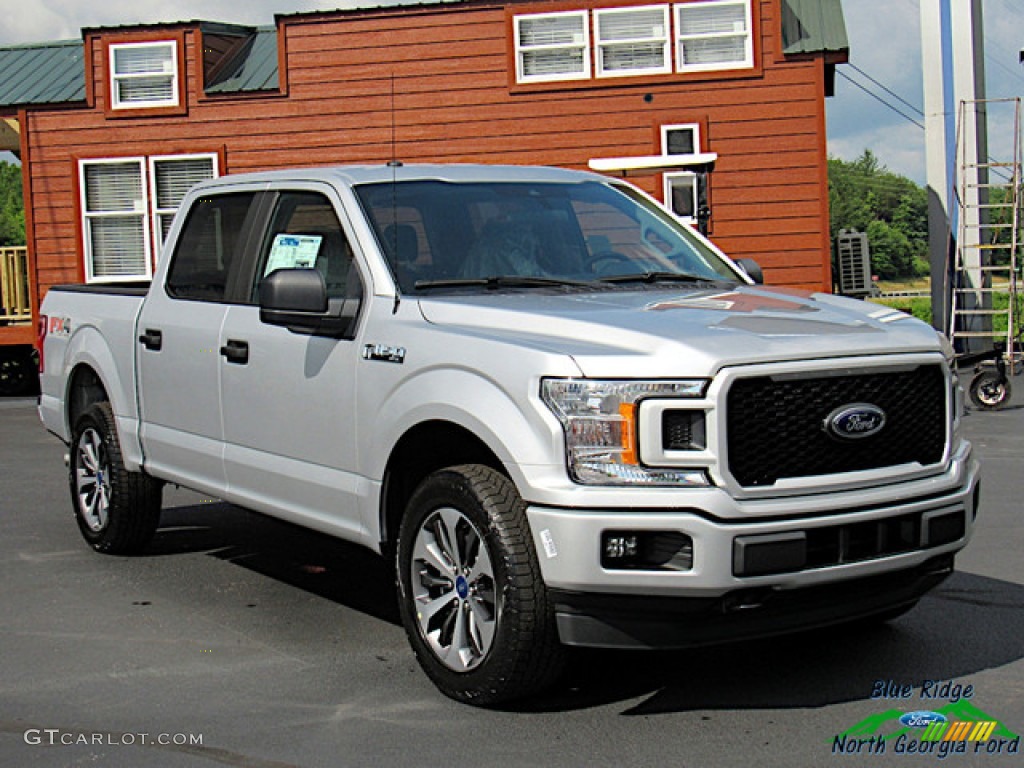 2019 F150 STX SuperCrew 4x4 - Ingot Silver / Black photo #7