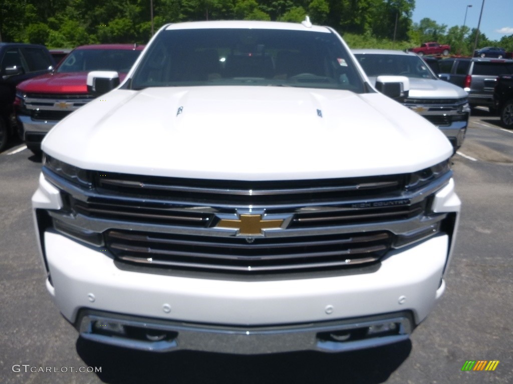 2019 Silverado 1500 High Country Crew Cab 4WD - Iridescent Pearl Tricoat / Jet Black/Umber photo #7