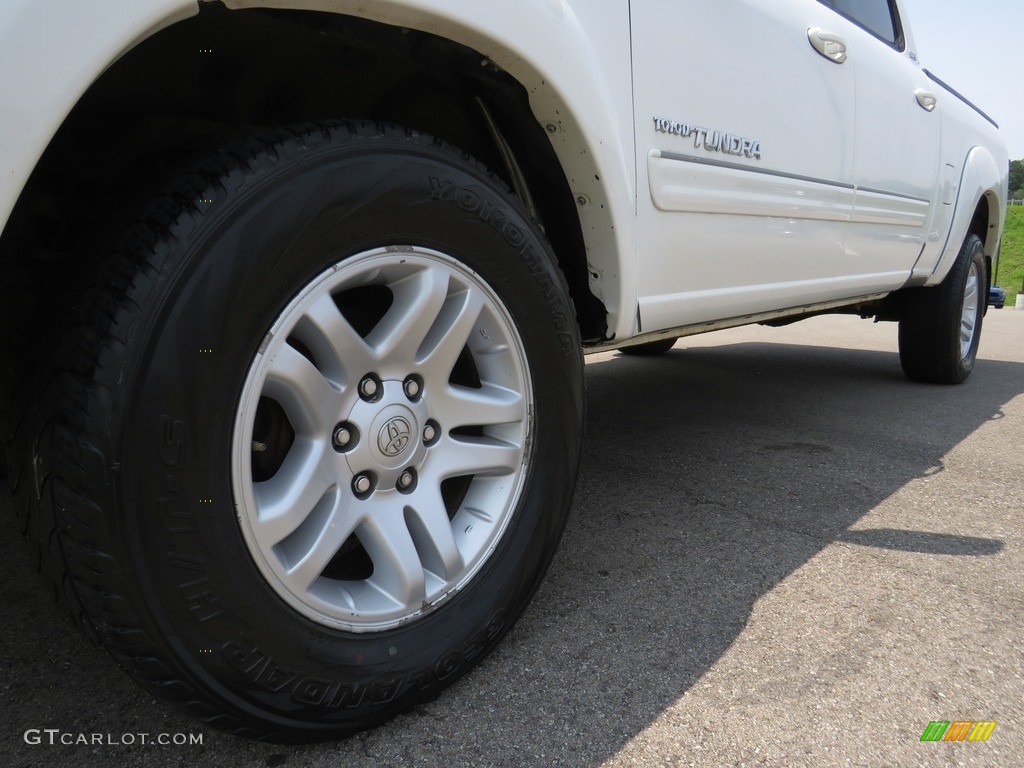 2004 Tundra SR5 Double Cab 4x4 - Natural White / Light Charcoal photo #8