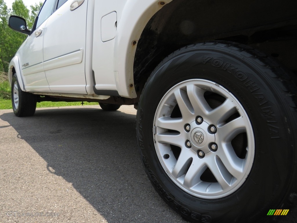 2004 Tundra SR5 Double Cab 4x4 - Natural White / Light Charcoal photo #10