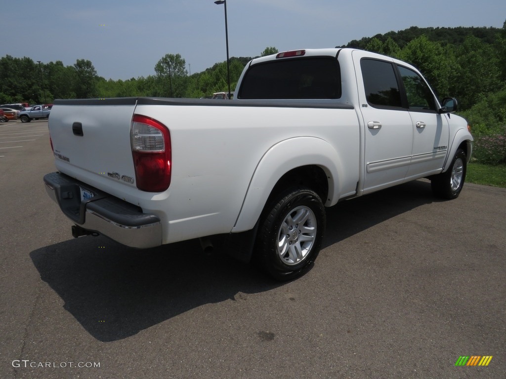 2004 Tundra SR5 Double Cab 4x4 - Natural White / Light Charcoal photo #13