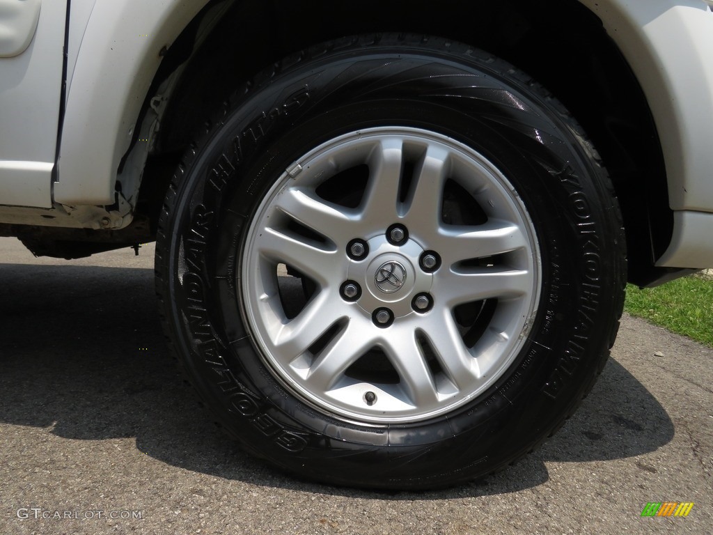 2004 Tundra SR5 Double Cab 4x4 - Natural White / Light Charcoal photo #16