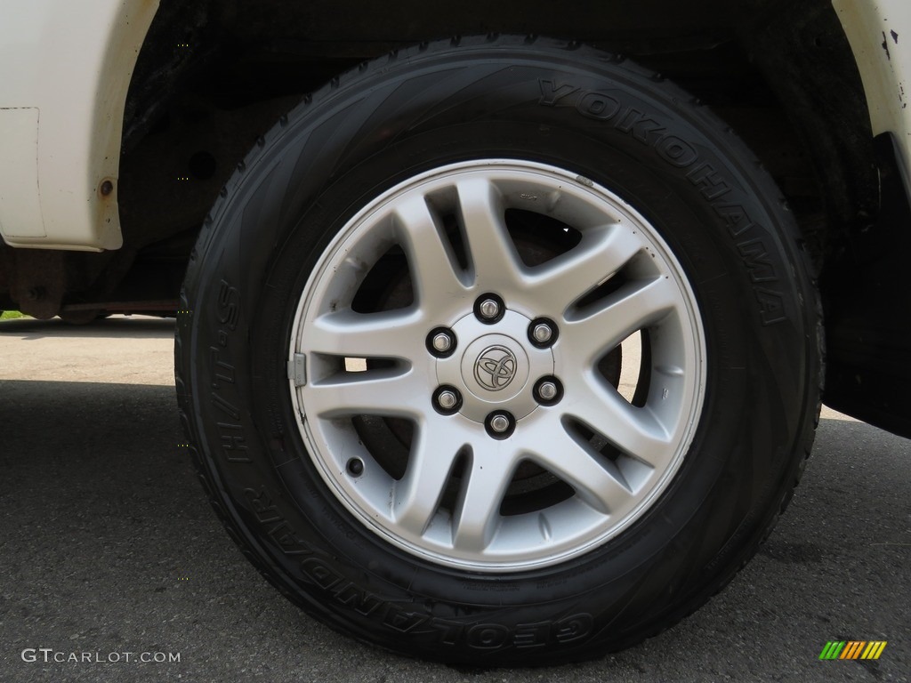 2004 Tundra SR5 Double Cab 4x4 - Natural White / Light Charcoal photo #18