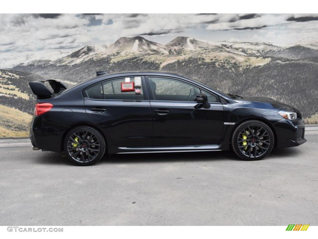 Crystal Black Silica 2018 Subaru WRX STI Exterior Photo #133690704