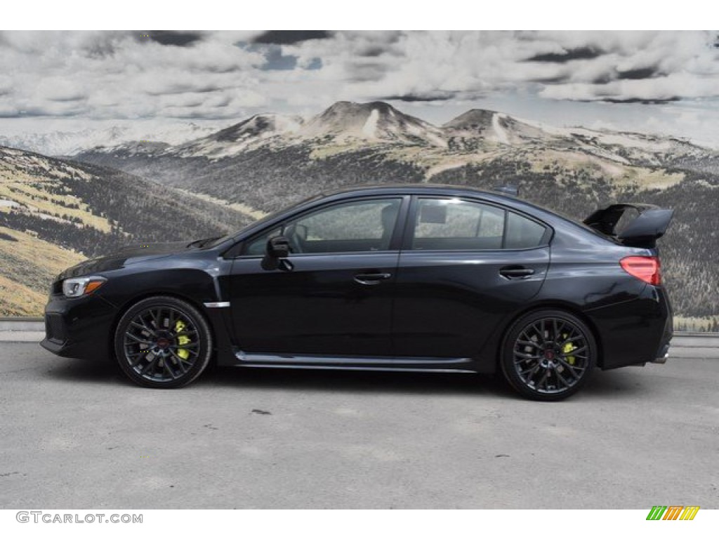 Crystal Black Silica 2018 Subaru WRX STI Exterior Photo #133690776