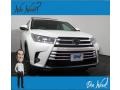 2018 Blizzard White Pearl Toyota Highlander LE AWD  photo #1