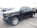 Black - Silverado 1500 Custom Crew Cab 4WD Photo No. 1