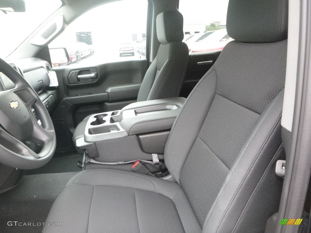 2019 Silverado 1500 Custom Crew Cab 4WD - Black / Jet Black photo #14