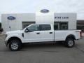 Oxford White 2019 Ford F350 Super Duty Lariat Crew Cab