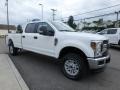 Oxford White - F350 Super Duty Lariat Crew Cab Photo No. 3