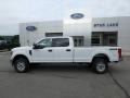 Oxford White - F350 Super Duty Lariat Crew Cab Photo No. 9